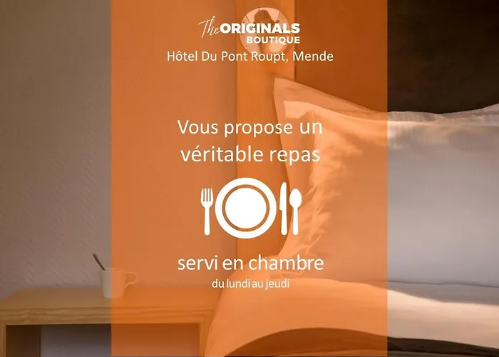 The Originals Boutique, Du Pont Roupt, Hotel Mende